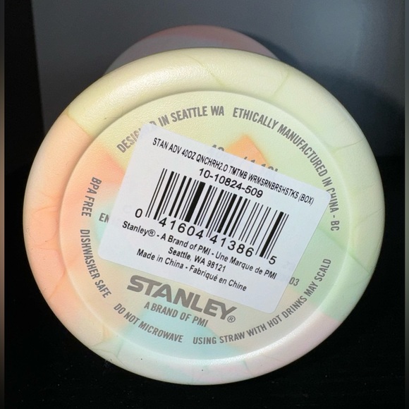 *SOLD* Stanley The Clean Slate Warm Serene Brushstrokes 40 oz Quencher Tumbler - Picture 10 of 12